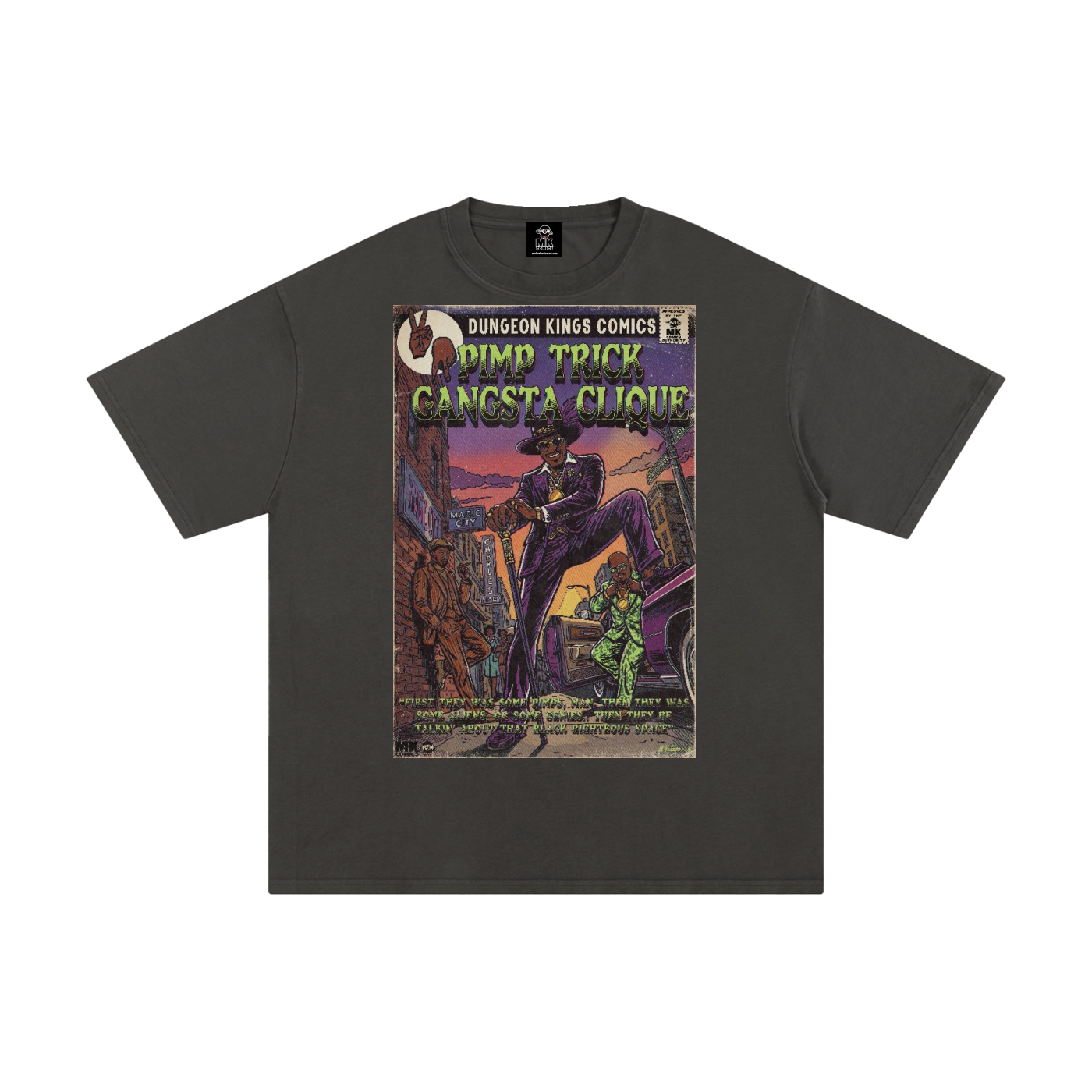 Pimp Trick Gangsta Clique - Unisex Pure Cotton T-Shirt