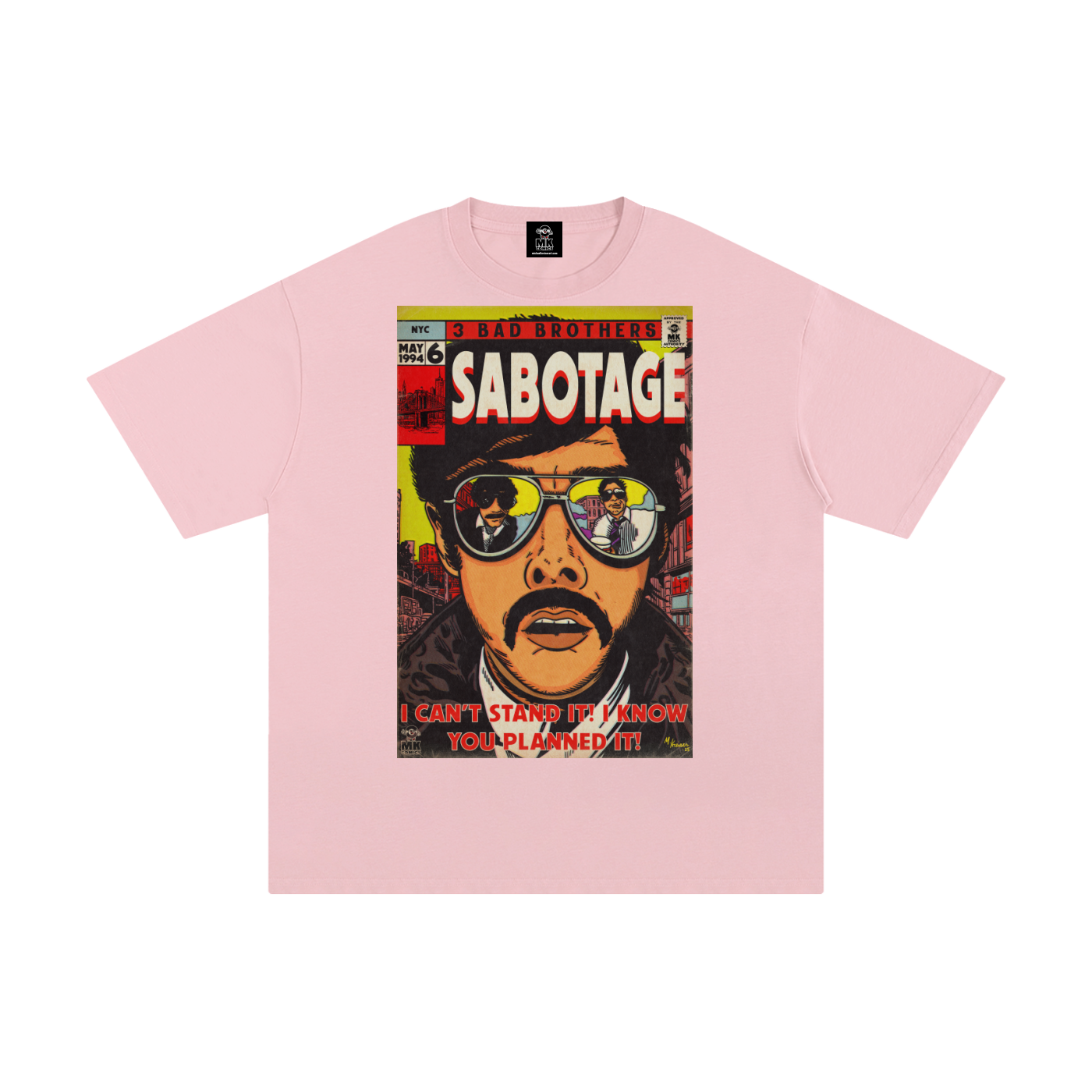 Sabotage - MK Classics - Unisex Pure Cotton T-Shirt
