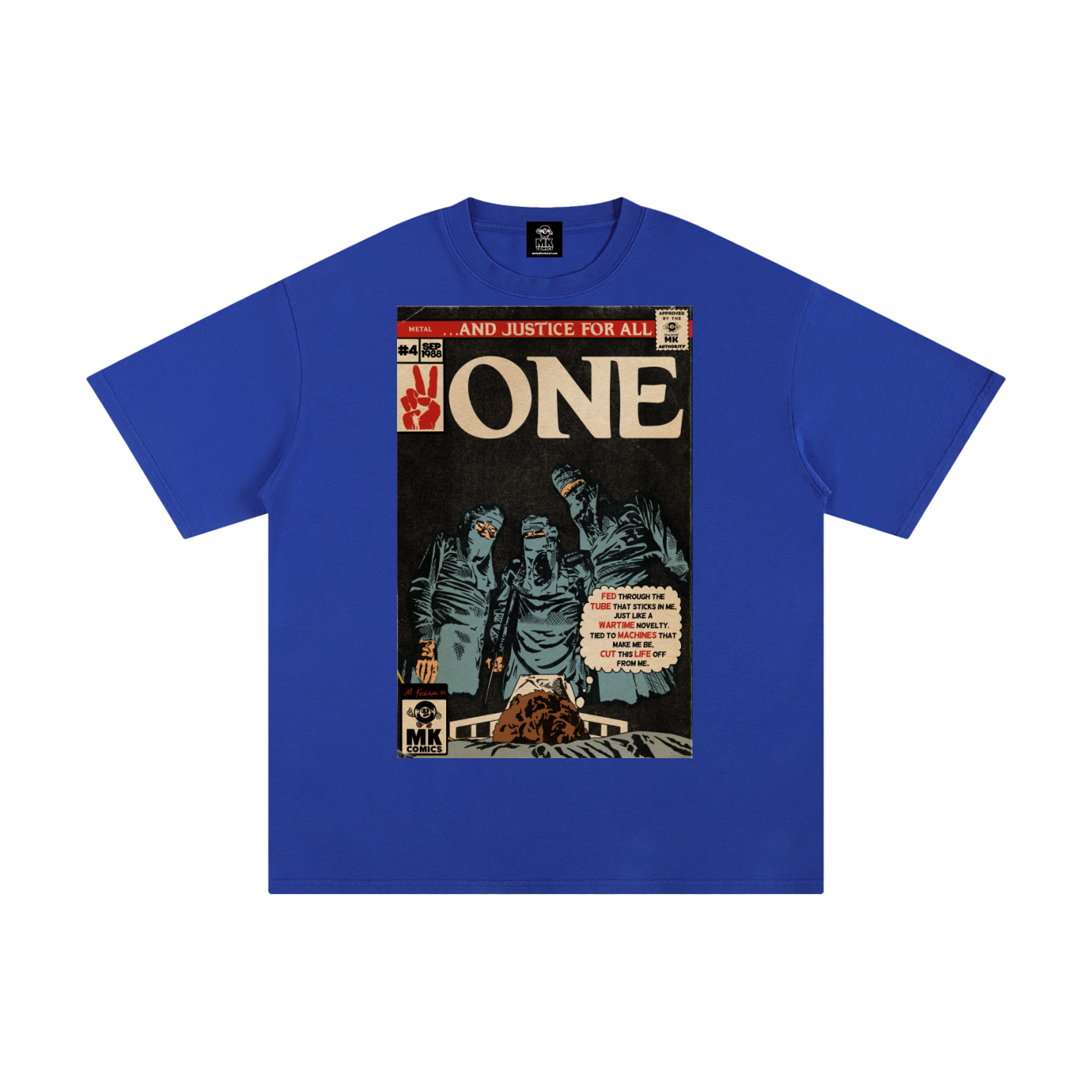 One - MK Classics - Unisex Pure Cotton T-Shirt