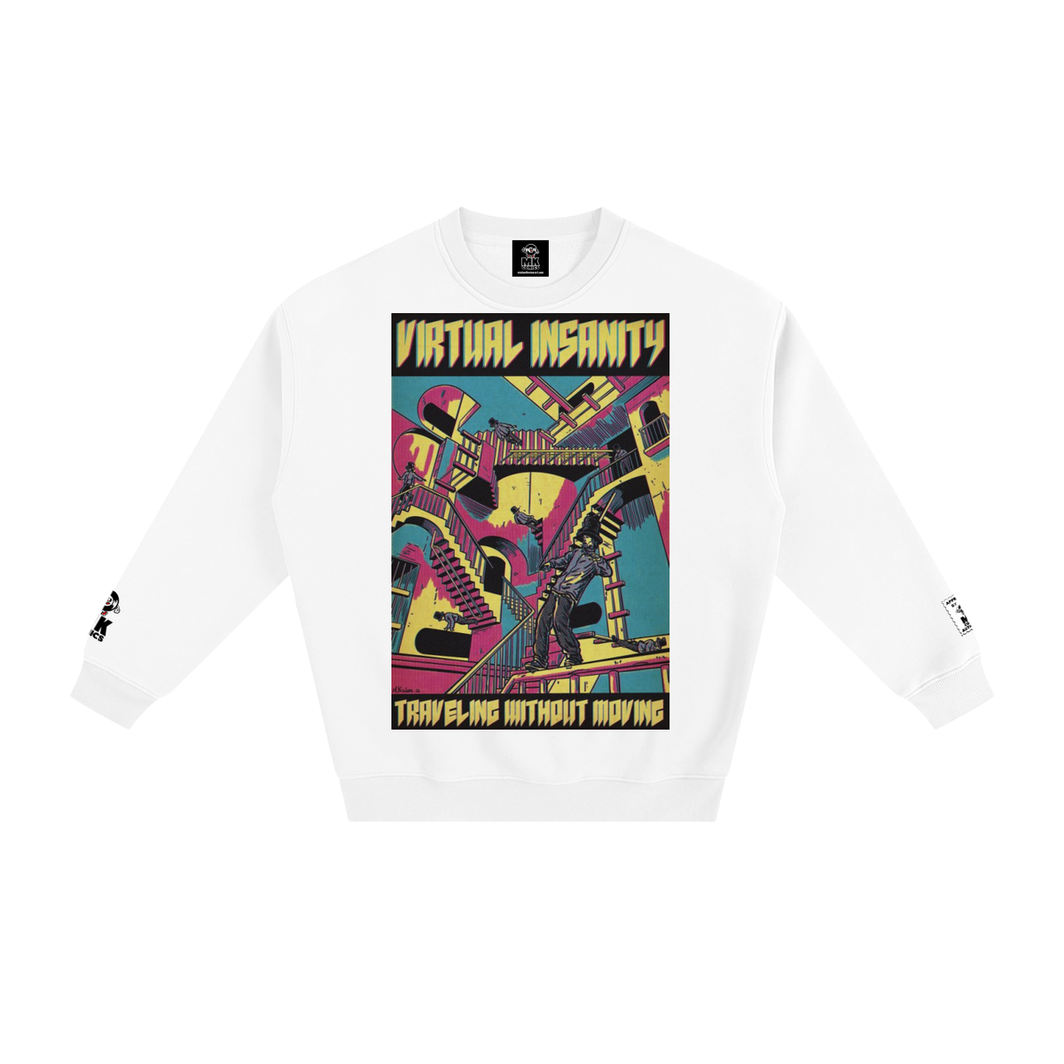 Virtual Insanity - Fleeced Sweatshirt