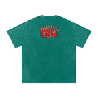 Johnny P's Caddy - Snow Washed Oversized Cotton T-Shirt