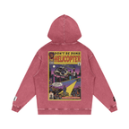 Helicopter - Snow Washed Loose Cotton Hoodie
