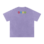 Twisted - Snow Washed Oversized Cotton T-Shirt