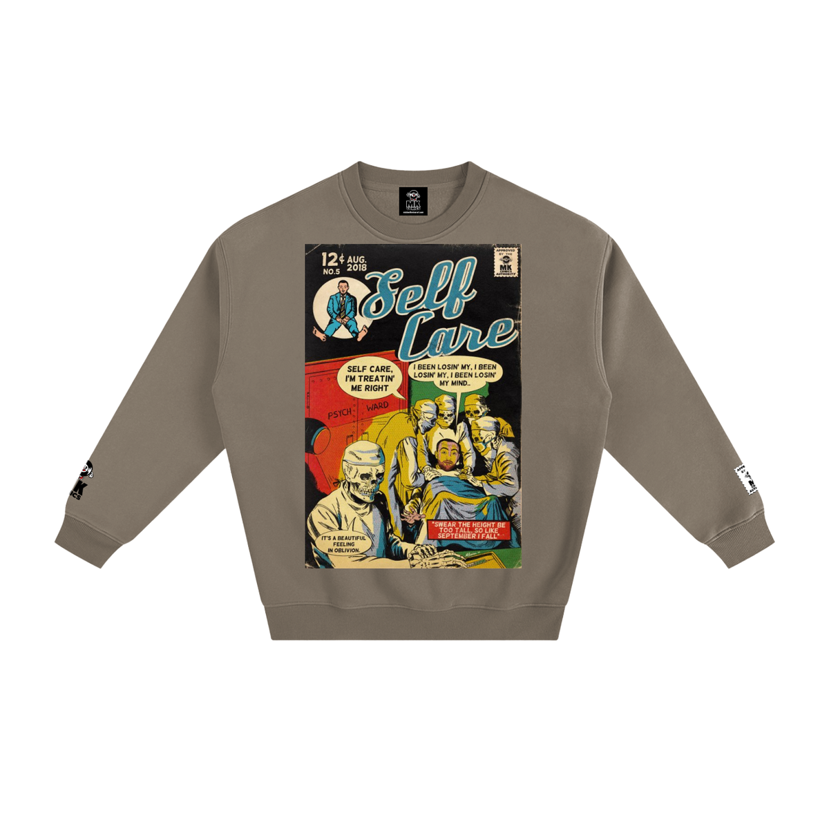 Self Care - Fleeced Sweatshirt