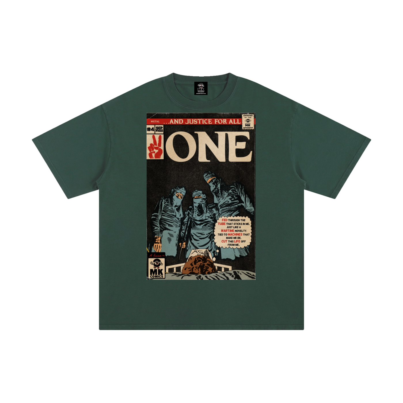 One - MK Classics - Unisex Pure Cotton T-Shirt