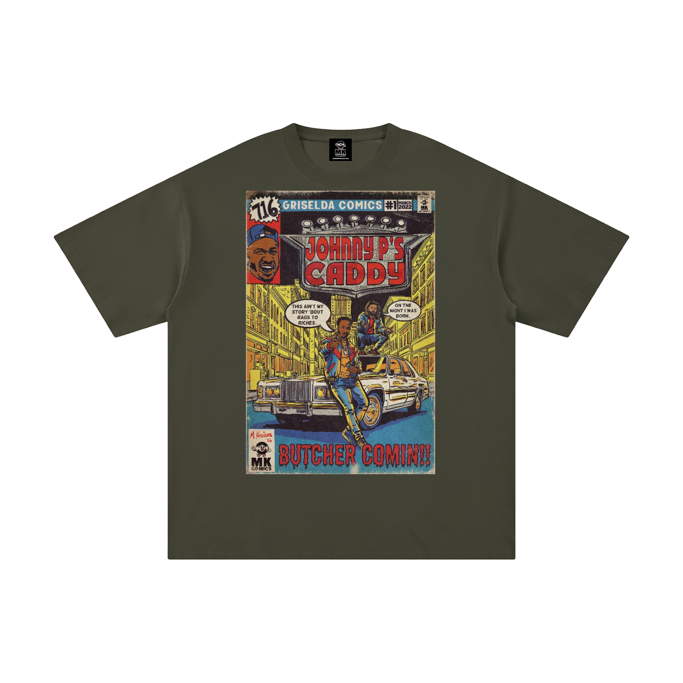 Johnny P's Caddy - Unisex Pure Cotton T-Shirt