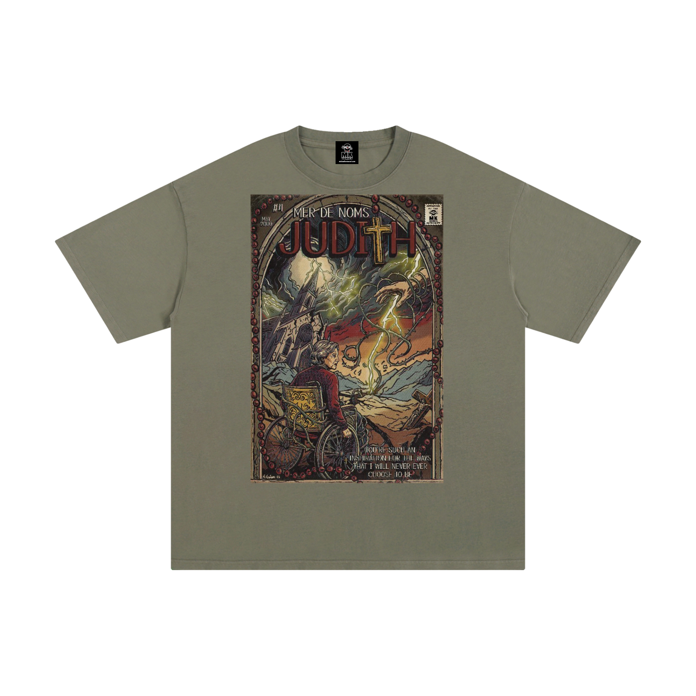Judith - Unisex Pure Cotton T-Shirt