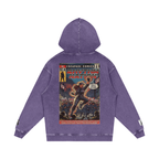 Rhythm Nation - Snow Washed Loose Cotton Hoodie
