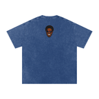 Songs in the Key of Life - Snow Washed Oversized Cotton T-Shirt
