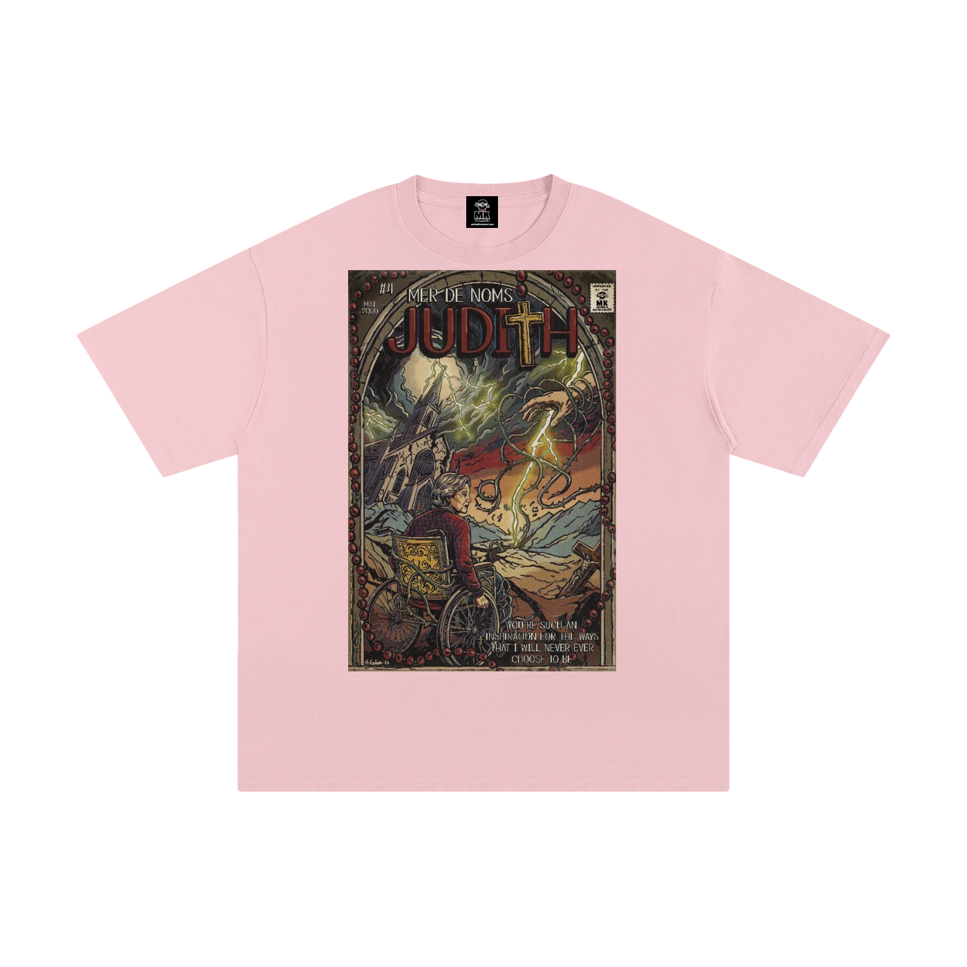 Judith - Unisex Pure Cotton T-Shirt