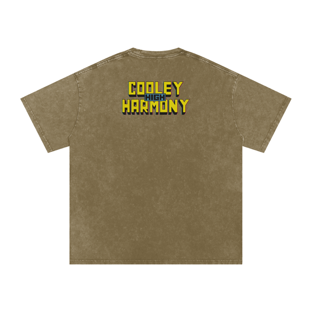 Cooleyhighharmony - Snow Washed Oversized Cotton T-Shirt