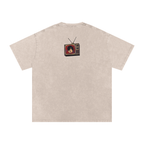 Only - Snow Washed Oversized Cotton T-Shirt