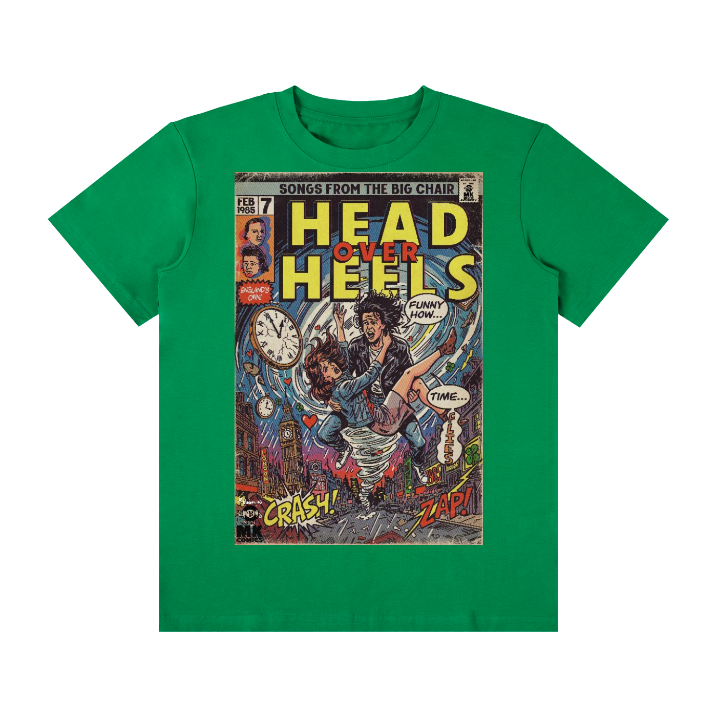 Head Over Heels - Unisex Classic Crew Neck Cotton T-Shirt
