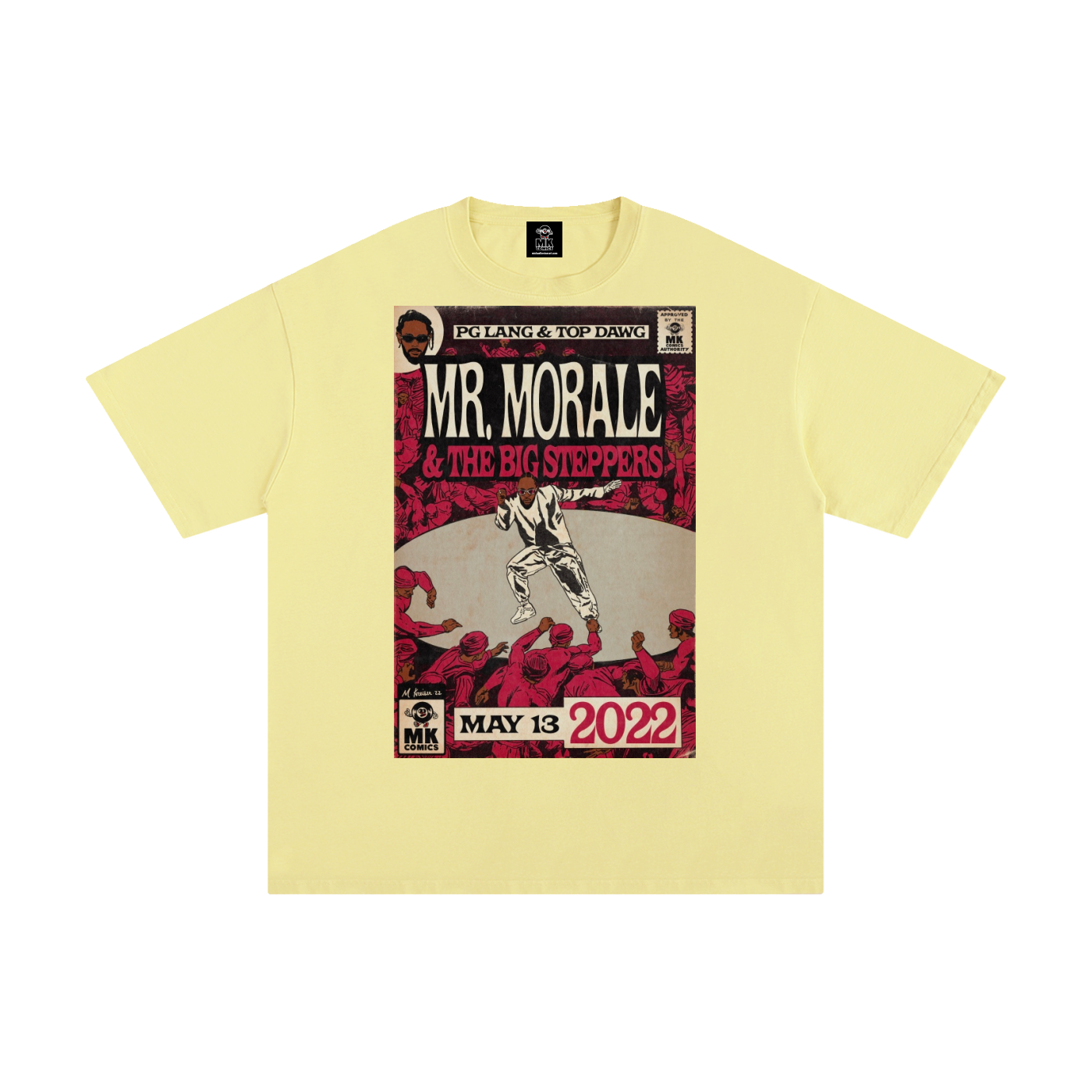 Mr. Morale & the Big Steppers - Unisex Pure Cotton T-Shirt