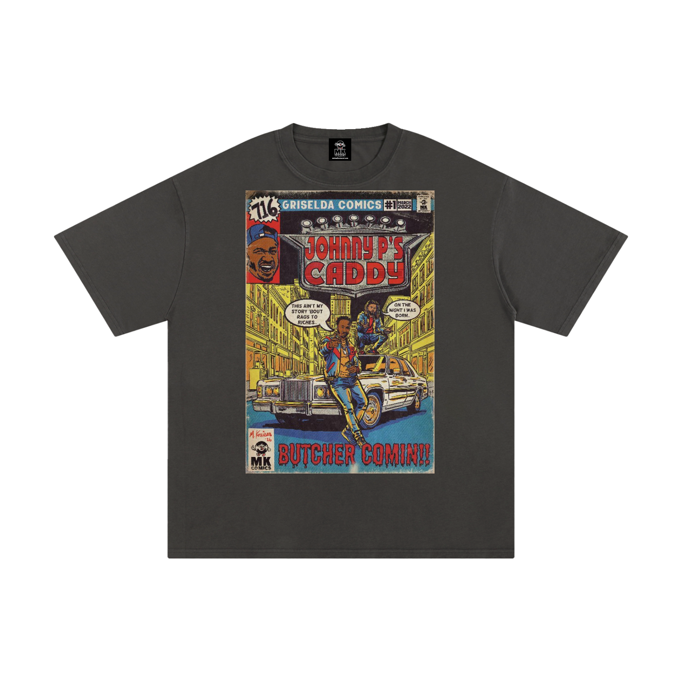Johnny P's Caddy - Unisex Pure Cotton T-Shirt