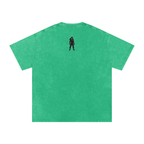 Rhythm Nation - Snow Washed Oversized Cotton T-Shirt