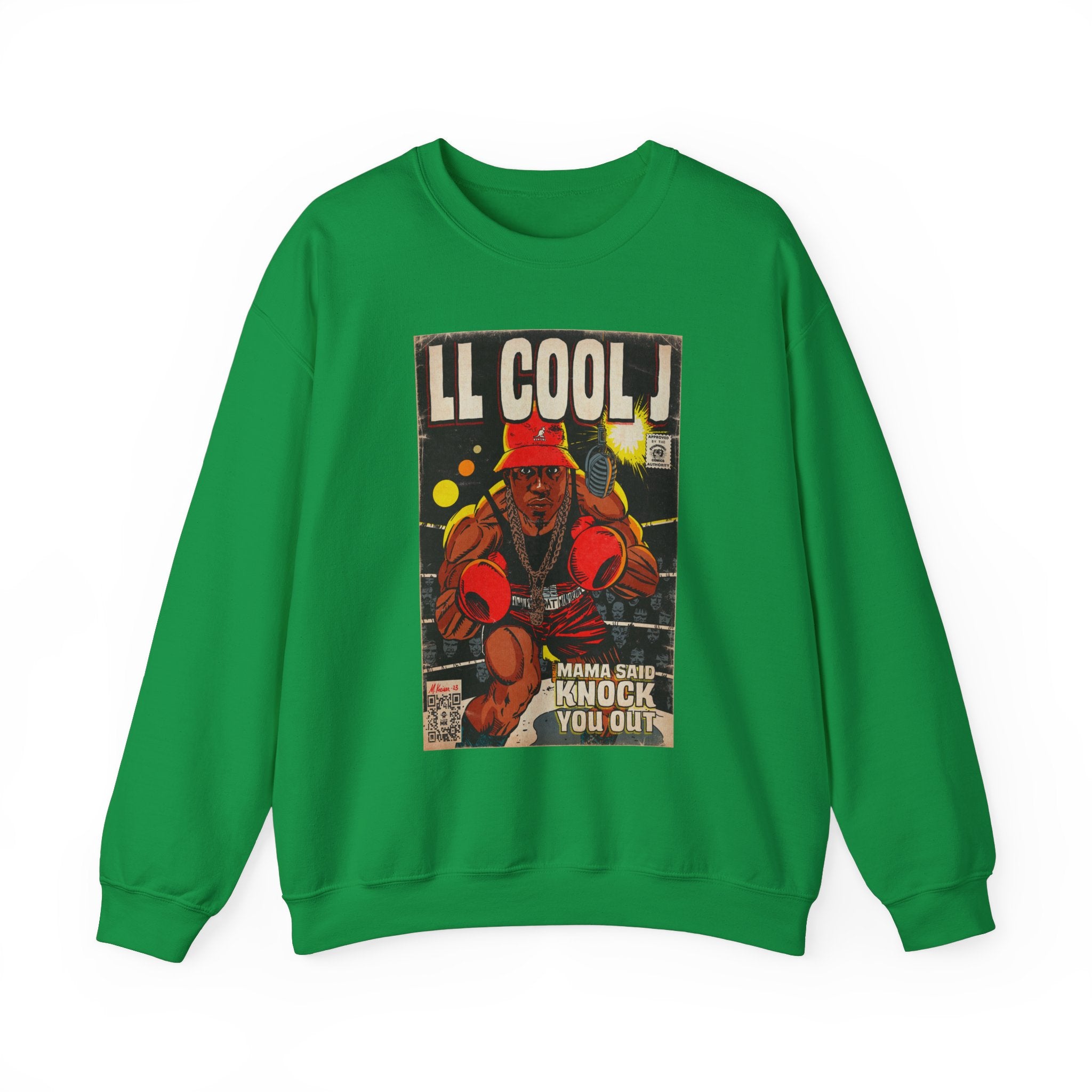 Mama Said Knock You Out - Unisex Heavy Blend™ Crewneck Sweatshirt