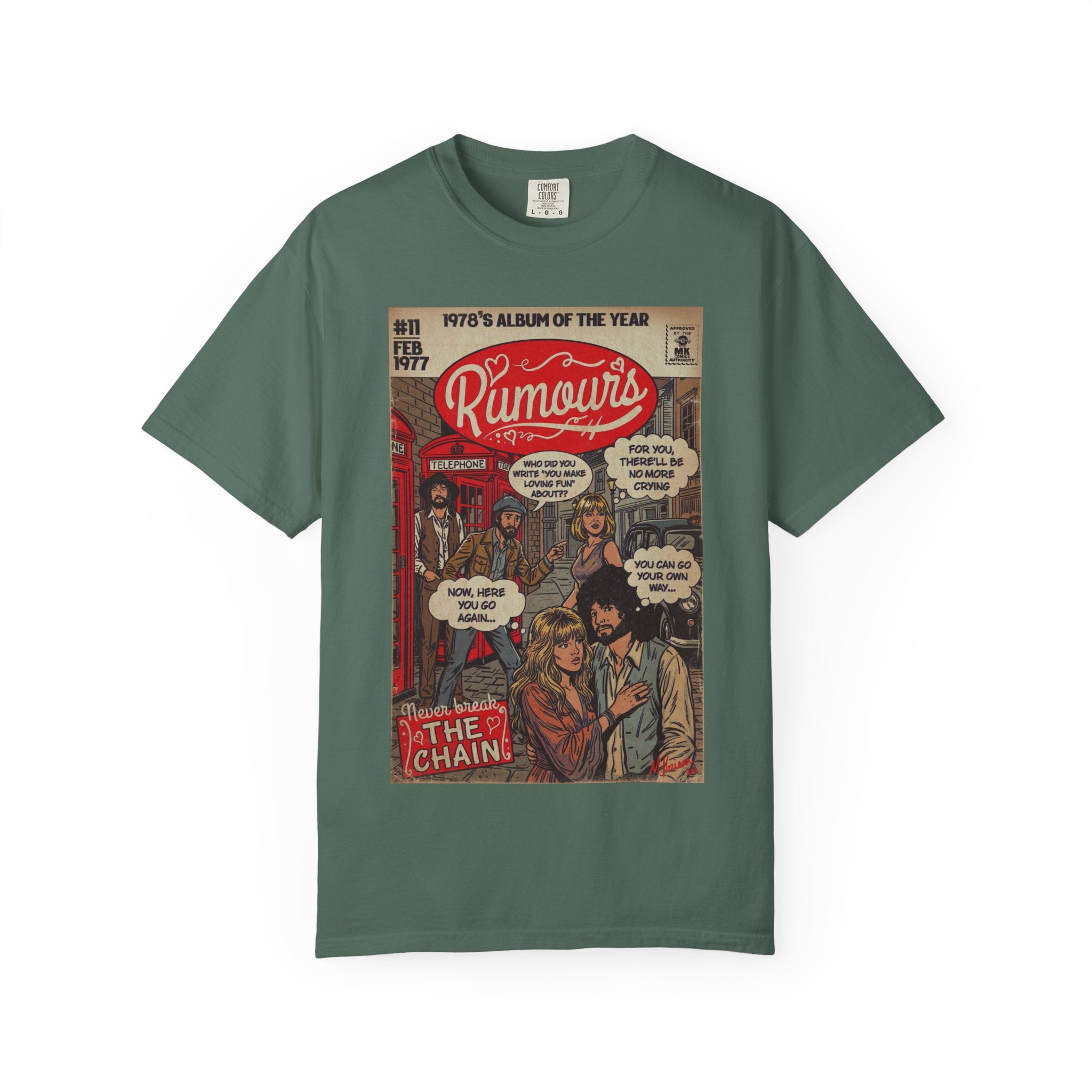 Rumours - Unisex Comfort Colors T-shirt