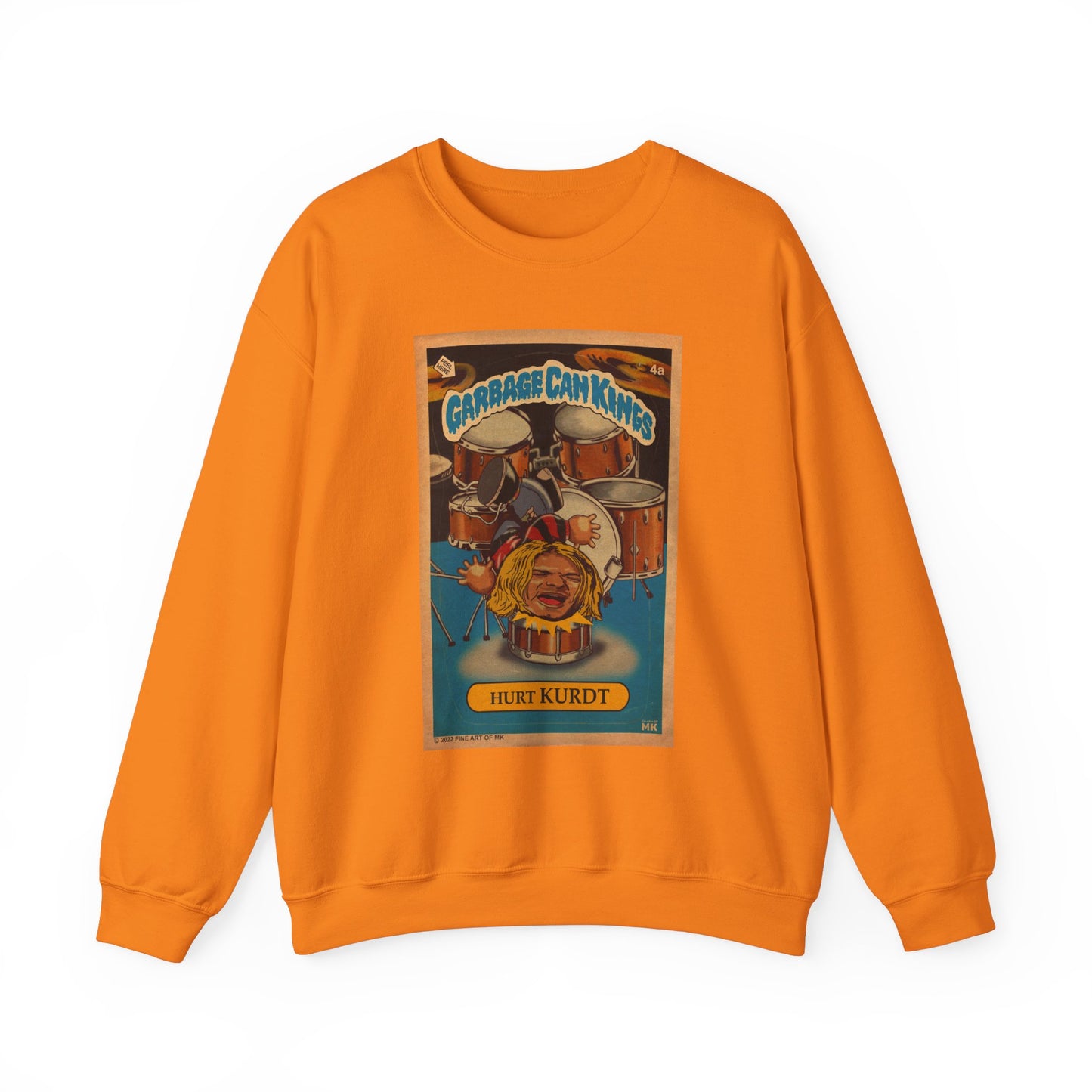 Hurt KURDT - Garbage Can Kings - Nirvana - Unisex Heavy Blend™ Crewneck Sweatshirt