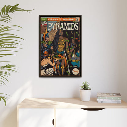 Frank Ocean - Pyramids - Gallery Canvas Wraps, Vertical Frame
