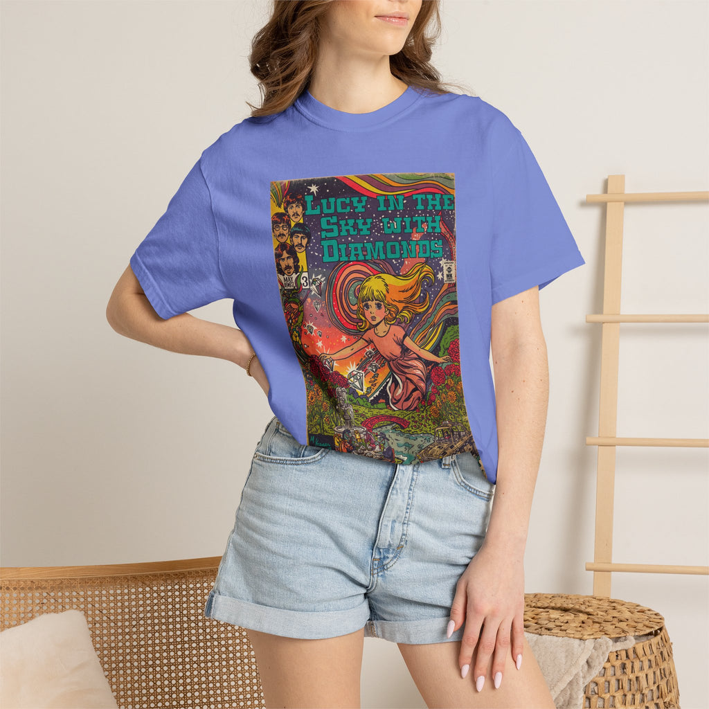 Lucy in the Sky with Diamonds - Unisex Comfort Colors T-shirt