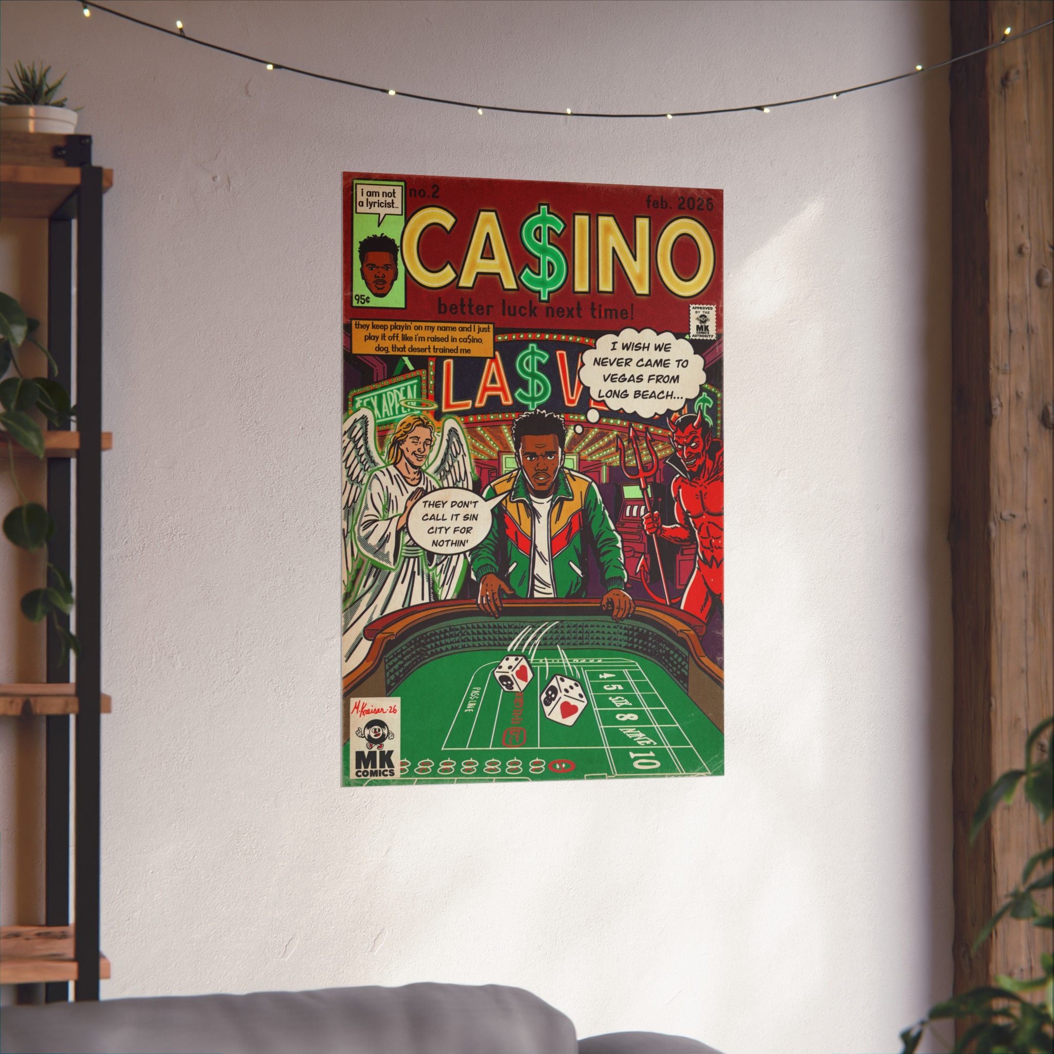 Casino - Matte Vertical Posters