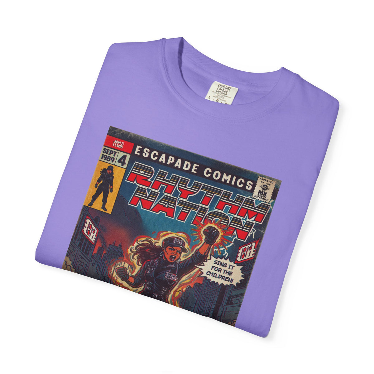 Rhythm Nation - Unisex Comfort Colors T-shirt