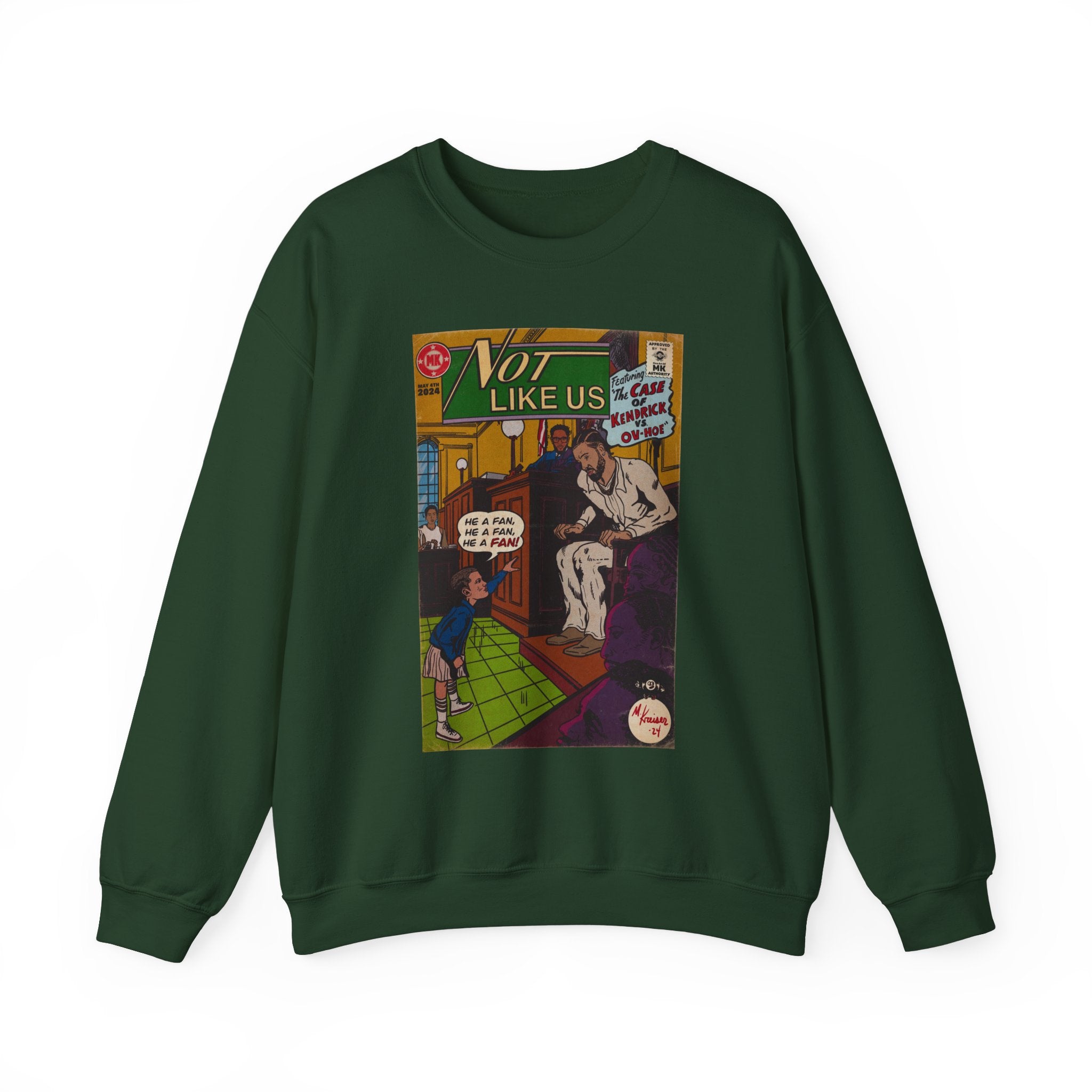 Not Like Us - Unisex Heavy Blend™ Crewneck Sweatshirt