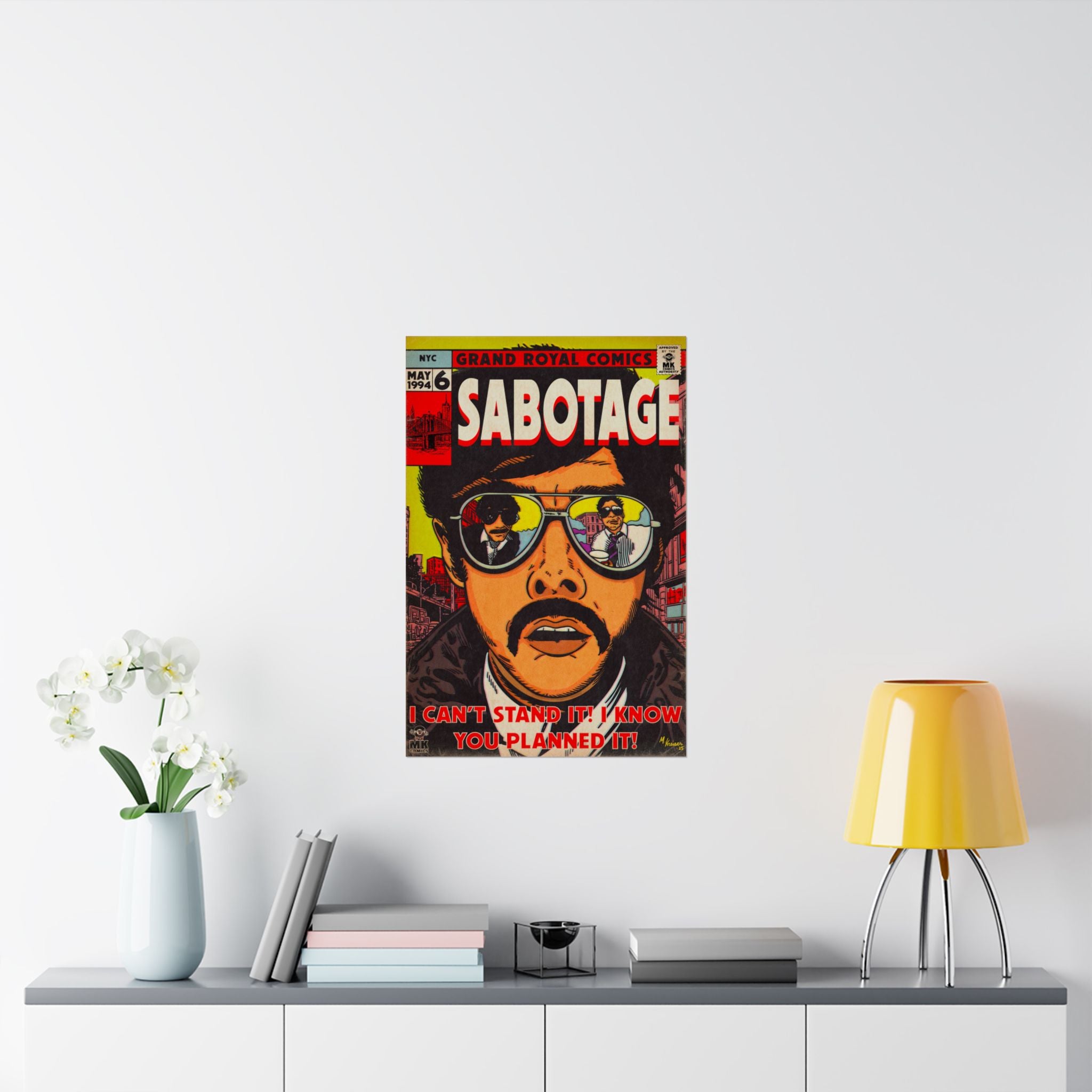 Sabotage - Matte Vertical Posters