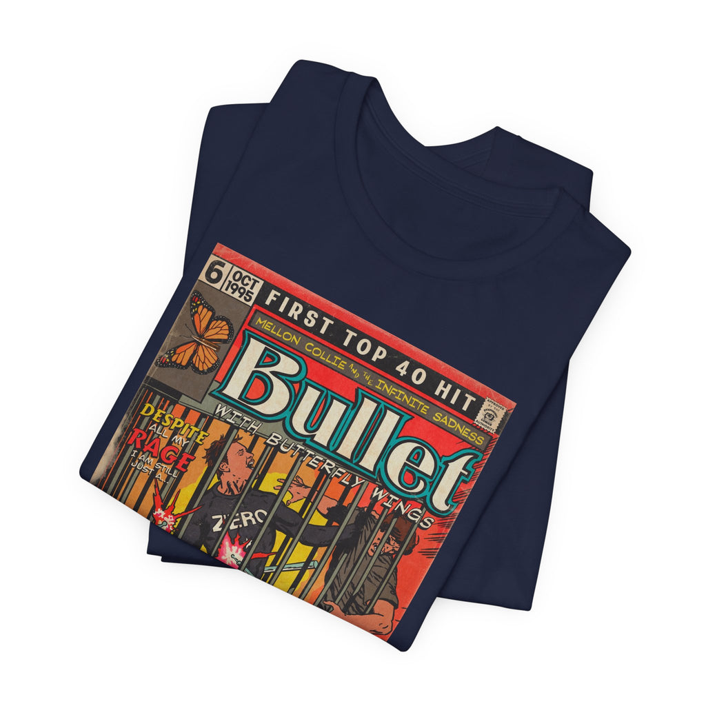 Bullet With Butterfly Wings - Unisex Jersey Short Sleeve Tee