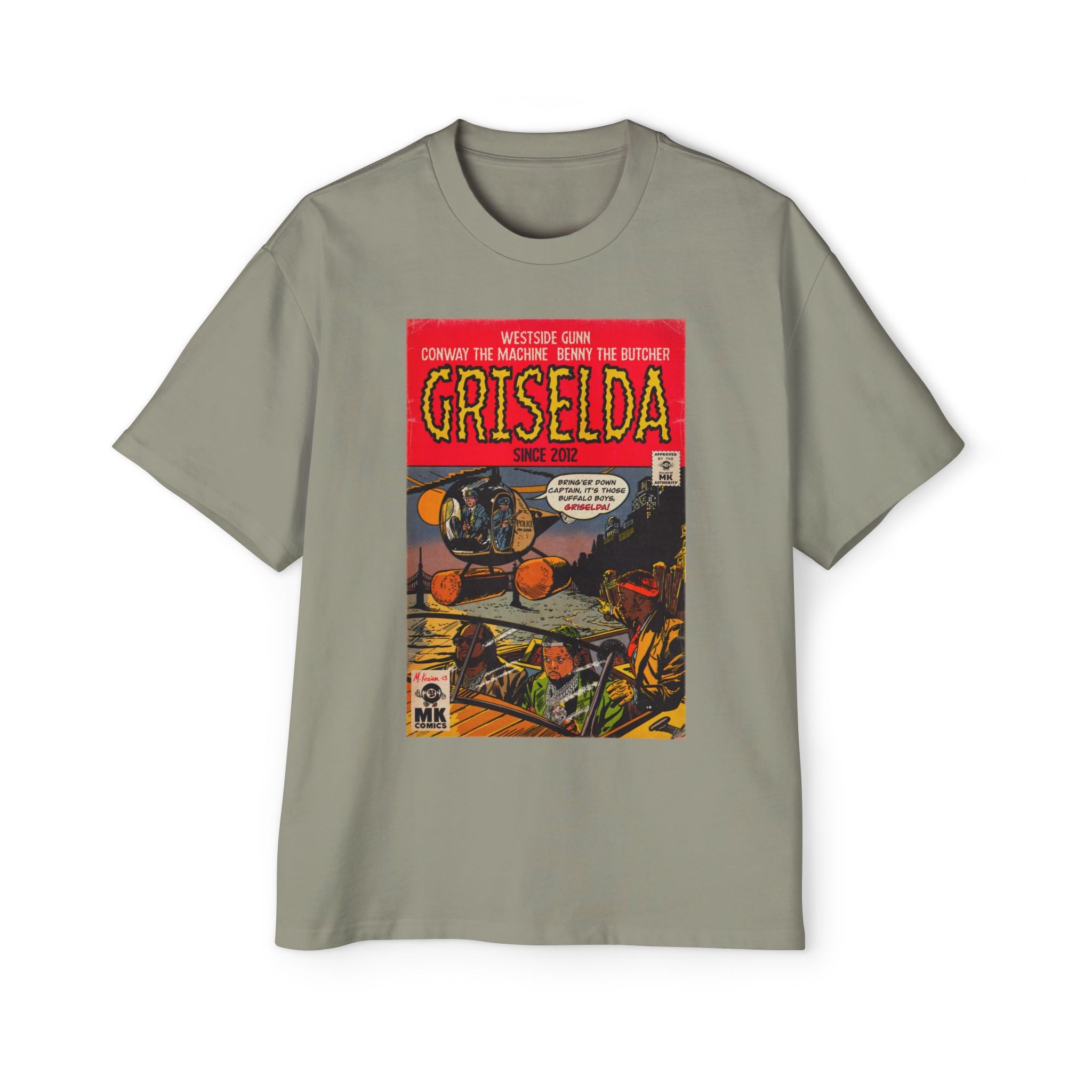 Griselda - Men's Heavy Oversized Tee