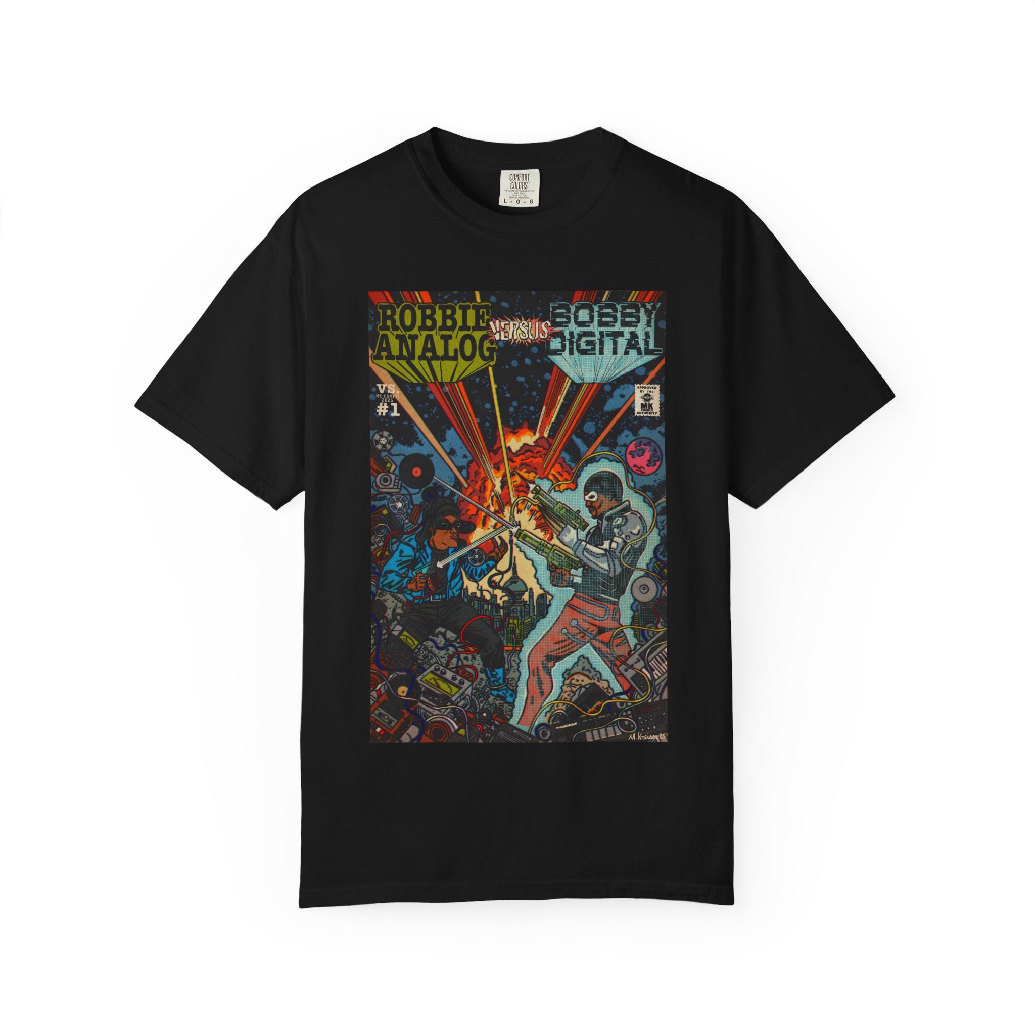 Analog vs. Digital - Unisex Comfort Colors T-shirt