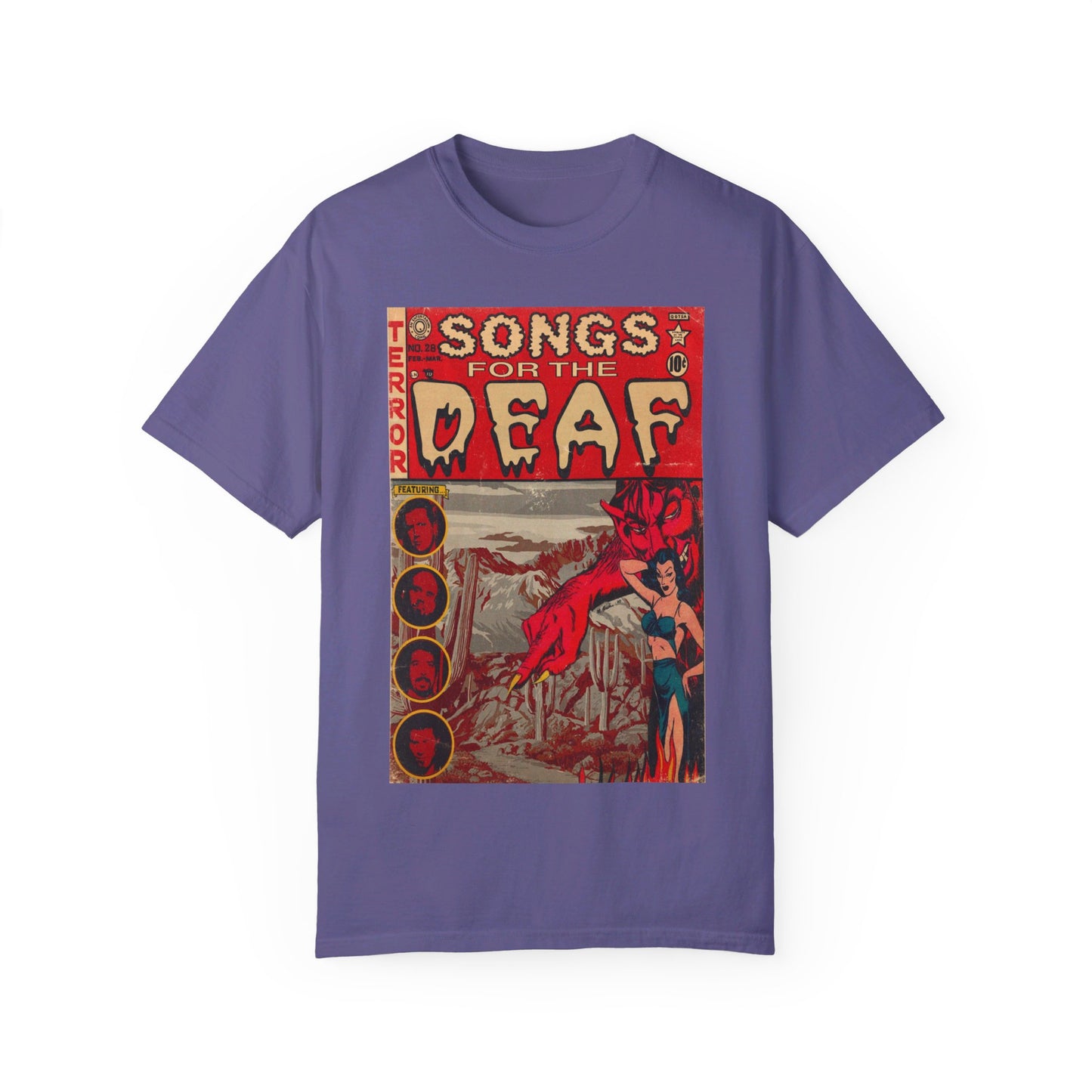 Queens of the Stone Age - Songs for the Deaf - Unisex Comfort Colors T-shirt