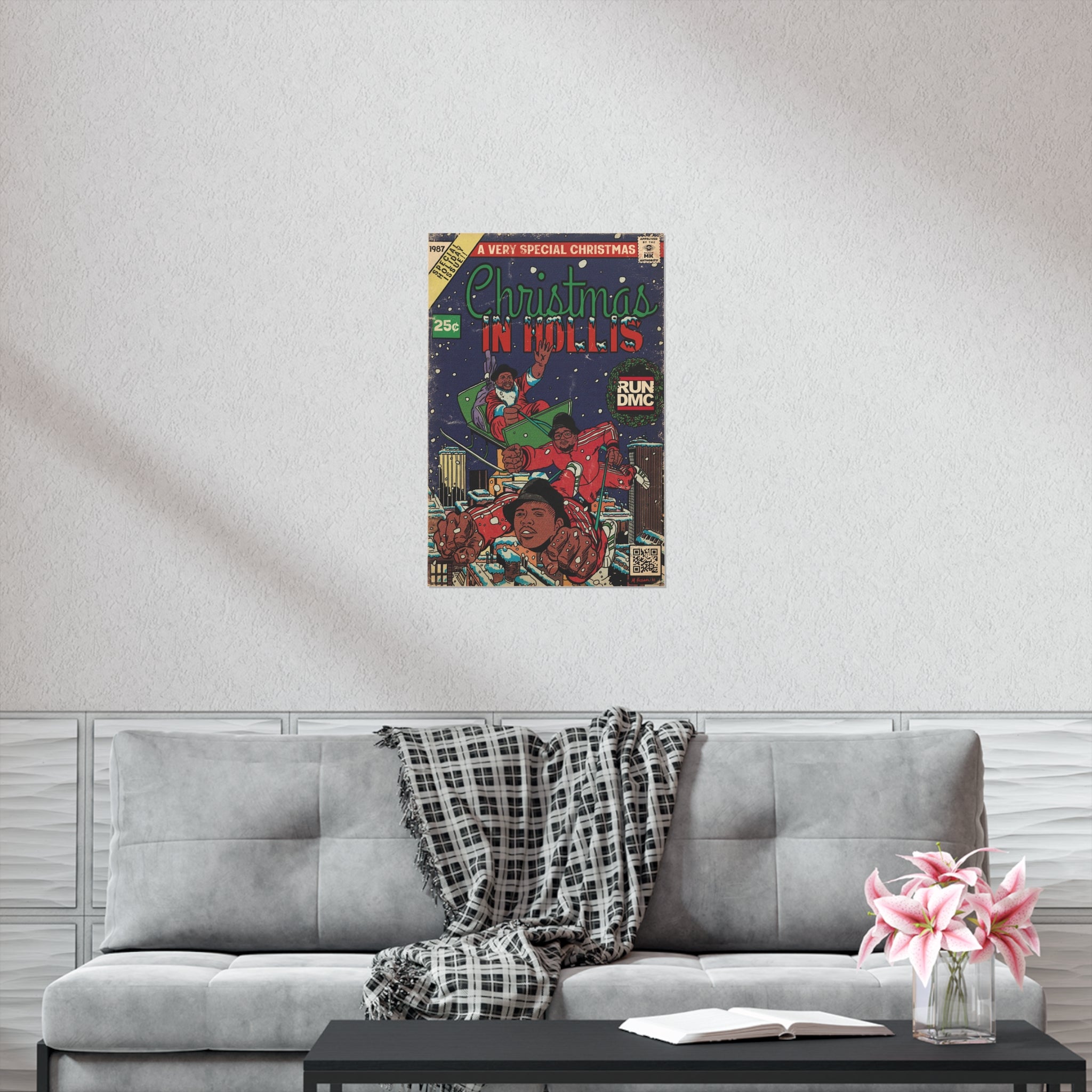 Christmas In Hollis- Vertical Matte Poster
