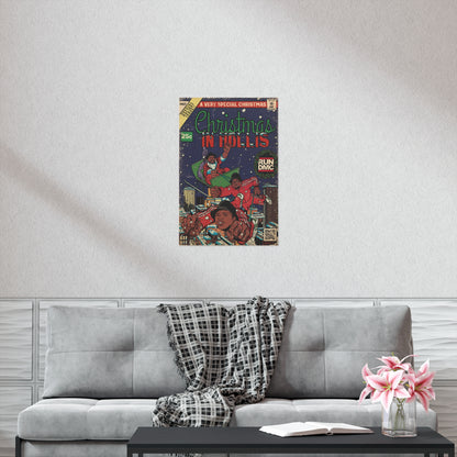 RUN DMC - Christmas In Hollis- Vertical Matte Poster