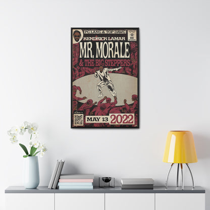 Kendrick Lamar - Mr. Morale & The Big Steppers - Gallery Canvas Wraps, Vertical Frame