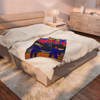 The Man Who Sold the World - Velveteen Plush Blanket