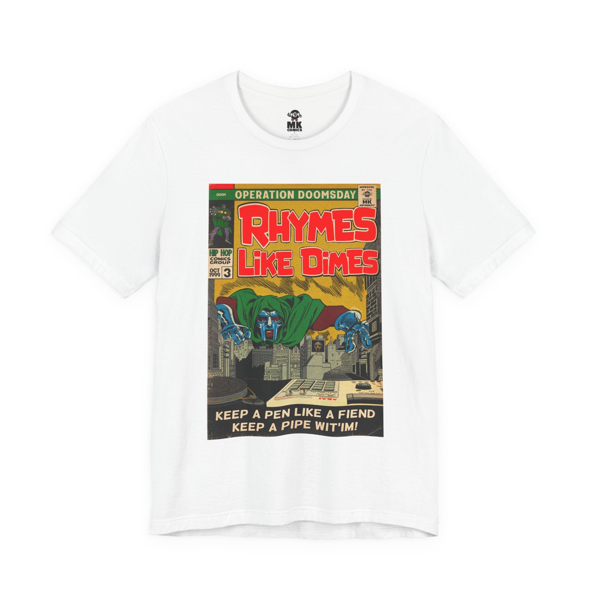 Rhymes Like Dimes - Unisex Jersey Short Sleeve Tee