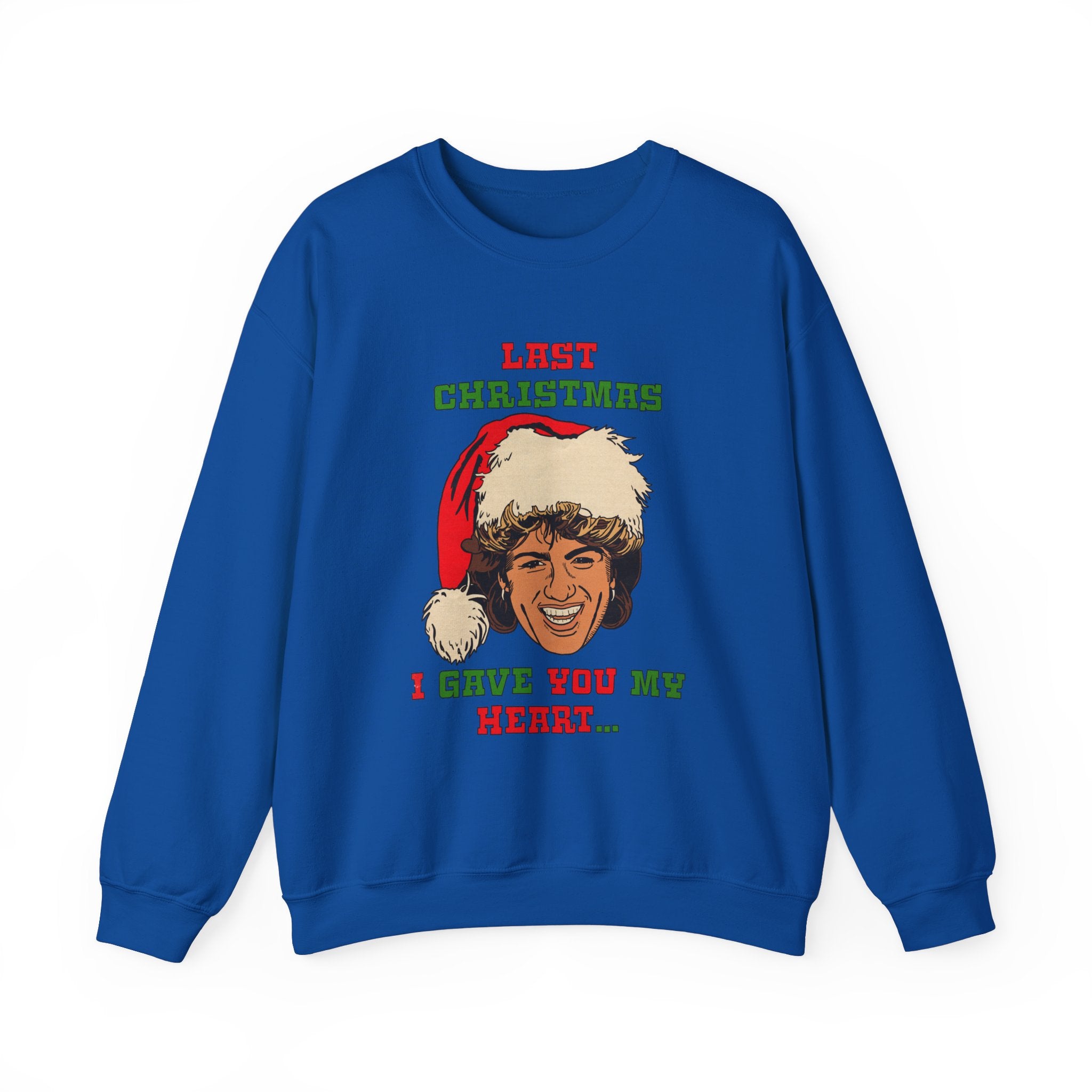 WHAM - George Michael - Last Christmas- Unisex Heavy Blend™ Crewneck Sweatshirt