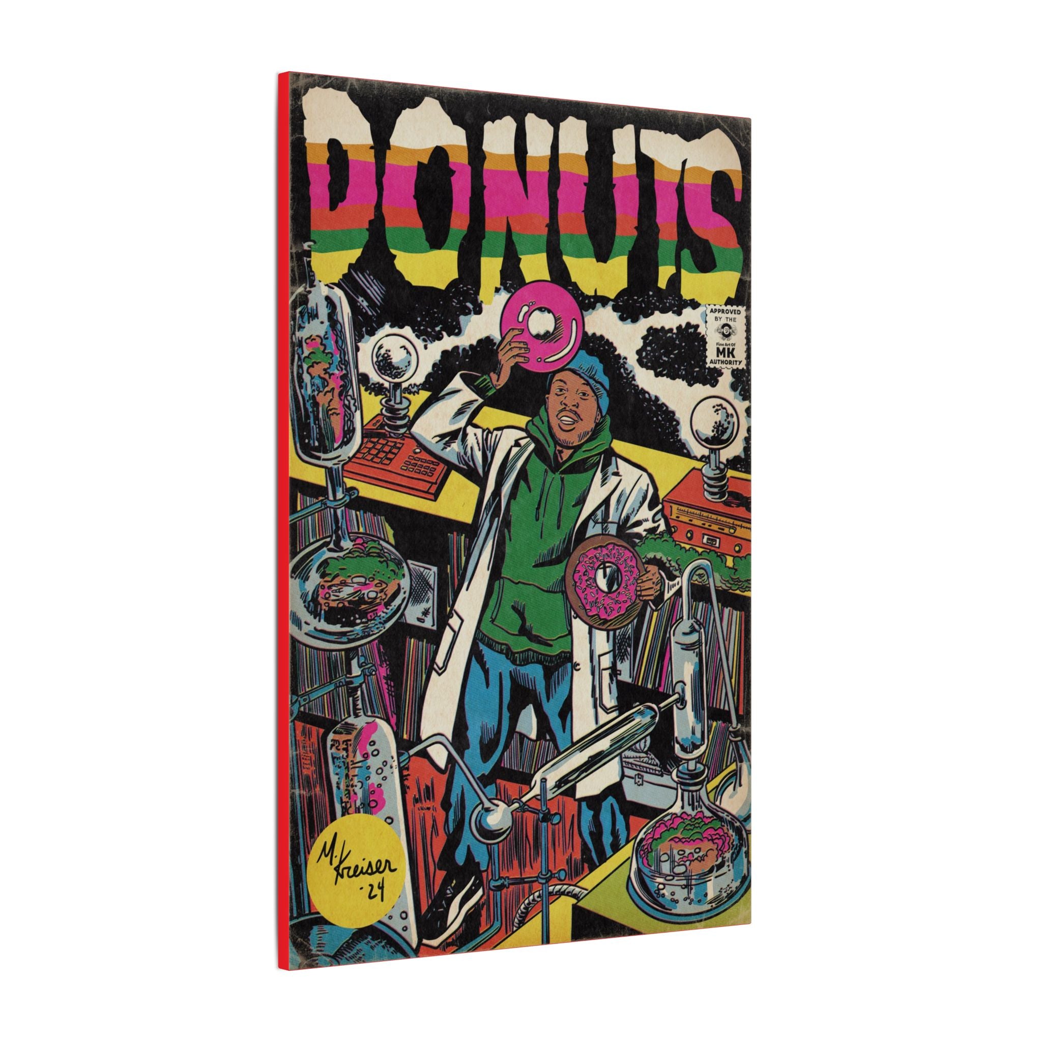 Donuts - Matte Canvas, Stretched, 0.75"