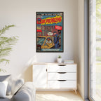 99 Problems - Matte Canvas, Framed (Multi-color)