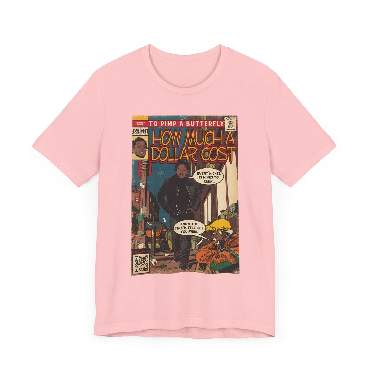 Kendrick Lamar - How Much A Dollar Cost - Unisex Jersey Short Sleeve Tee