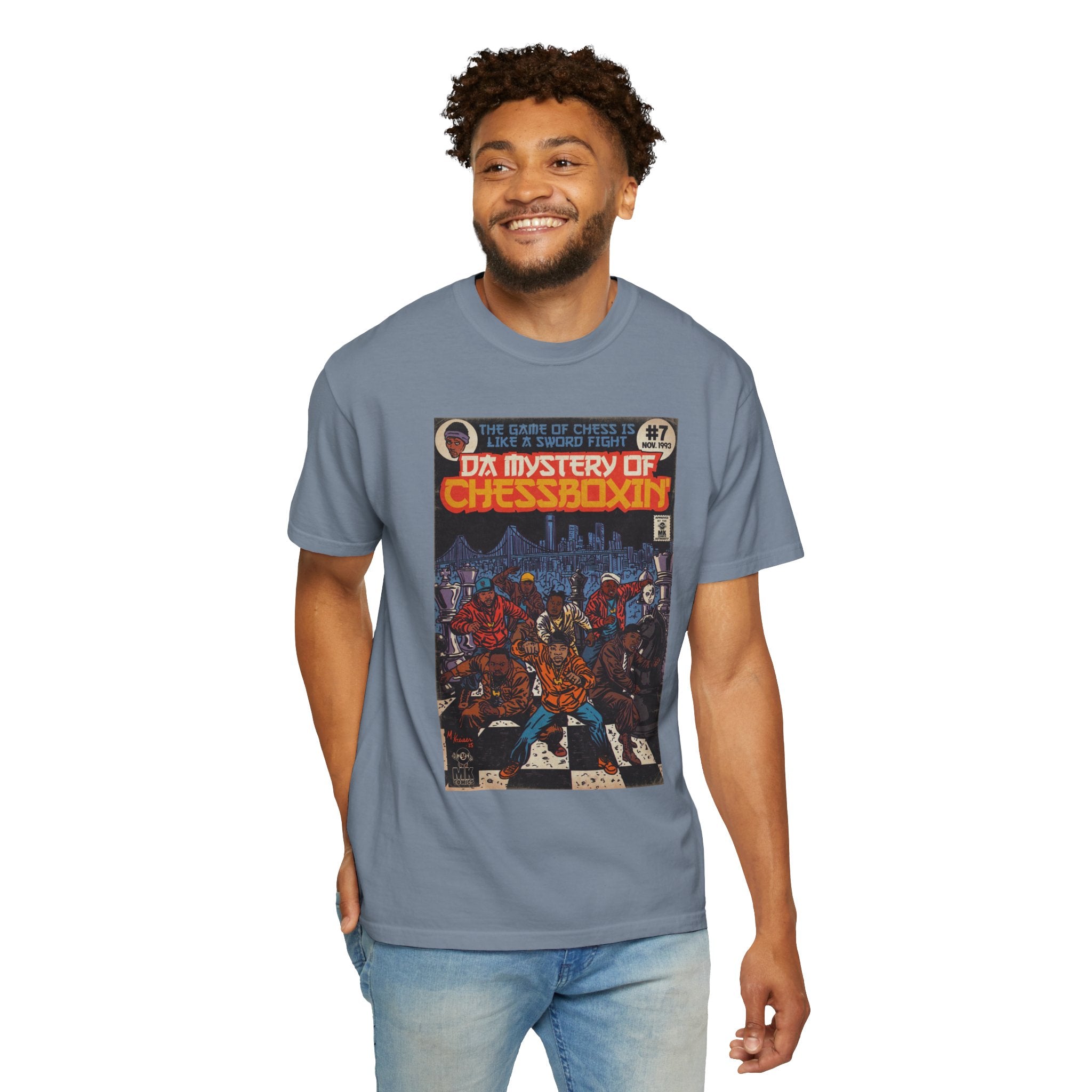 Da Mystery of Chessboxin - Unisex Comfort Colors T-shirt | Hip Hop Graphic Cotton Oversized Streetwear Tee