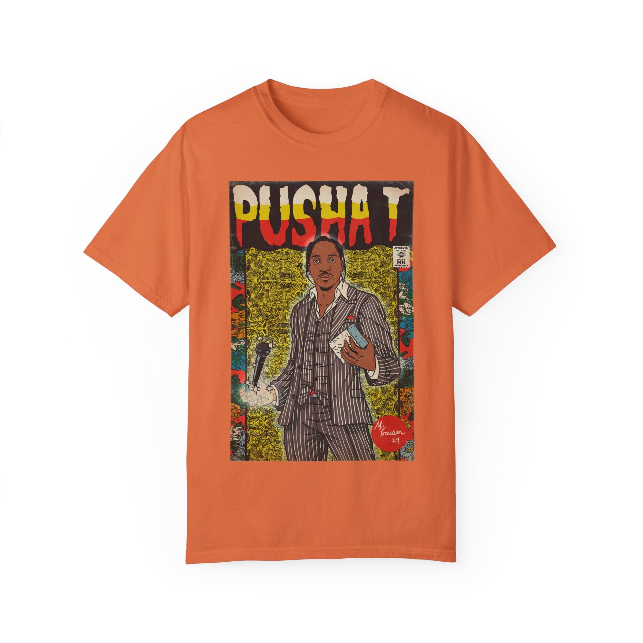 Push - Comic Book Art - Unisex Comfort Colors T-shirt