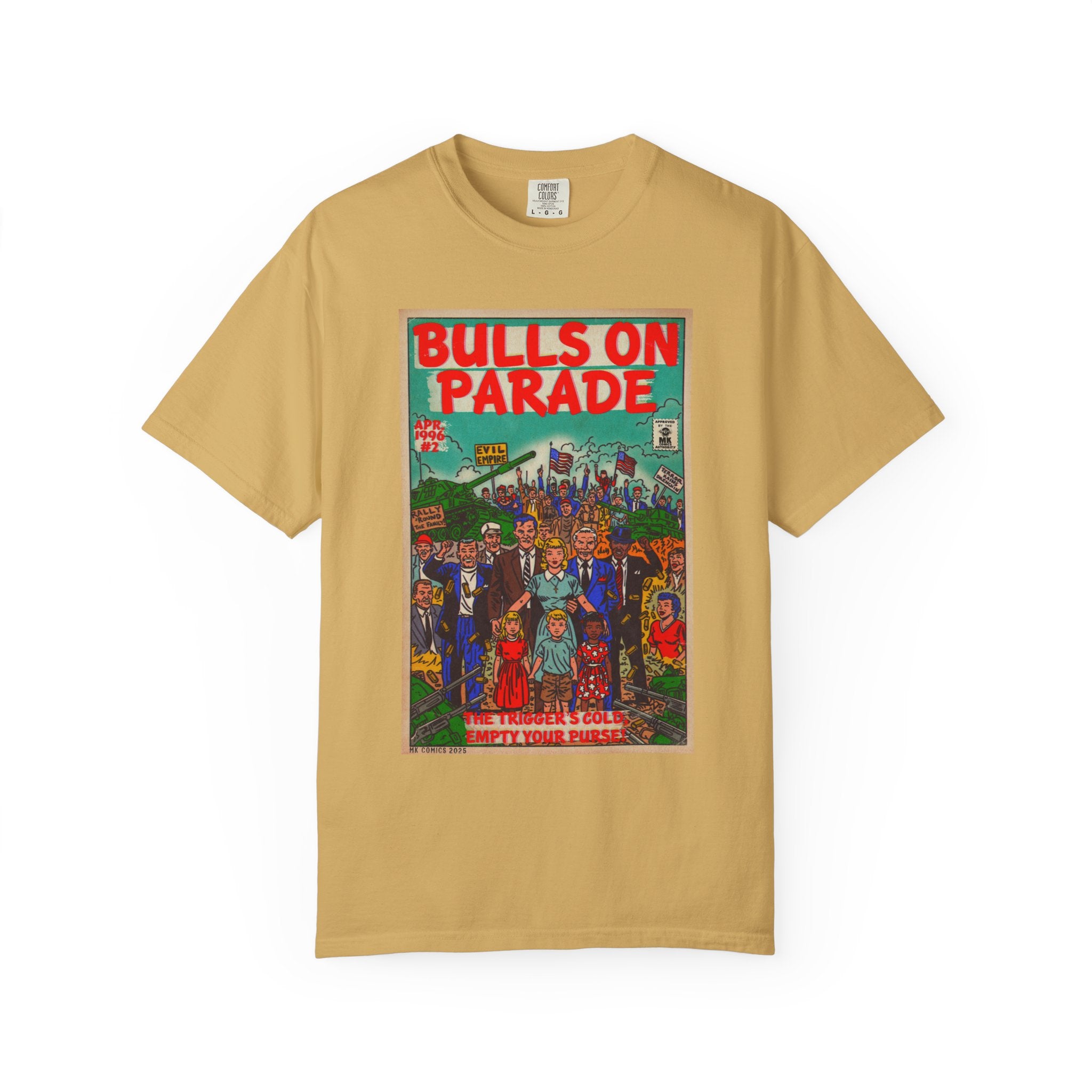 Bulls Parade - Unisex Comfort Colors T-shirt