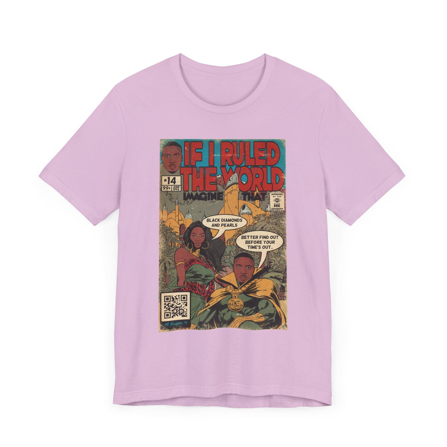 Nas & Lauryn - If I Ruled The World - Unisex Jersey T-Shirt