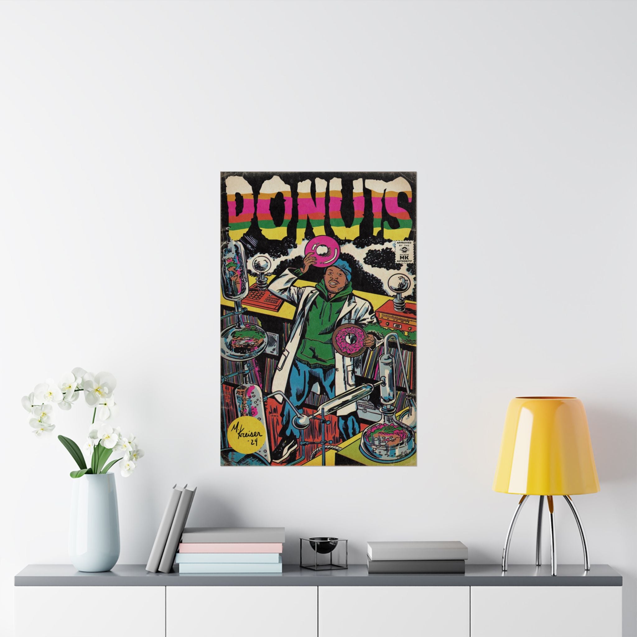 Donuts - Matte Vertical Poster