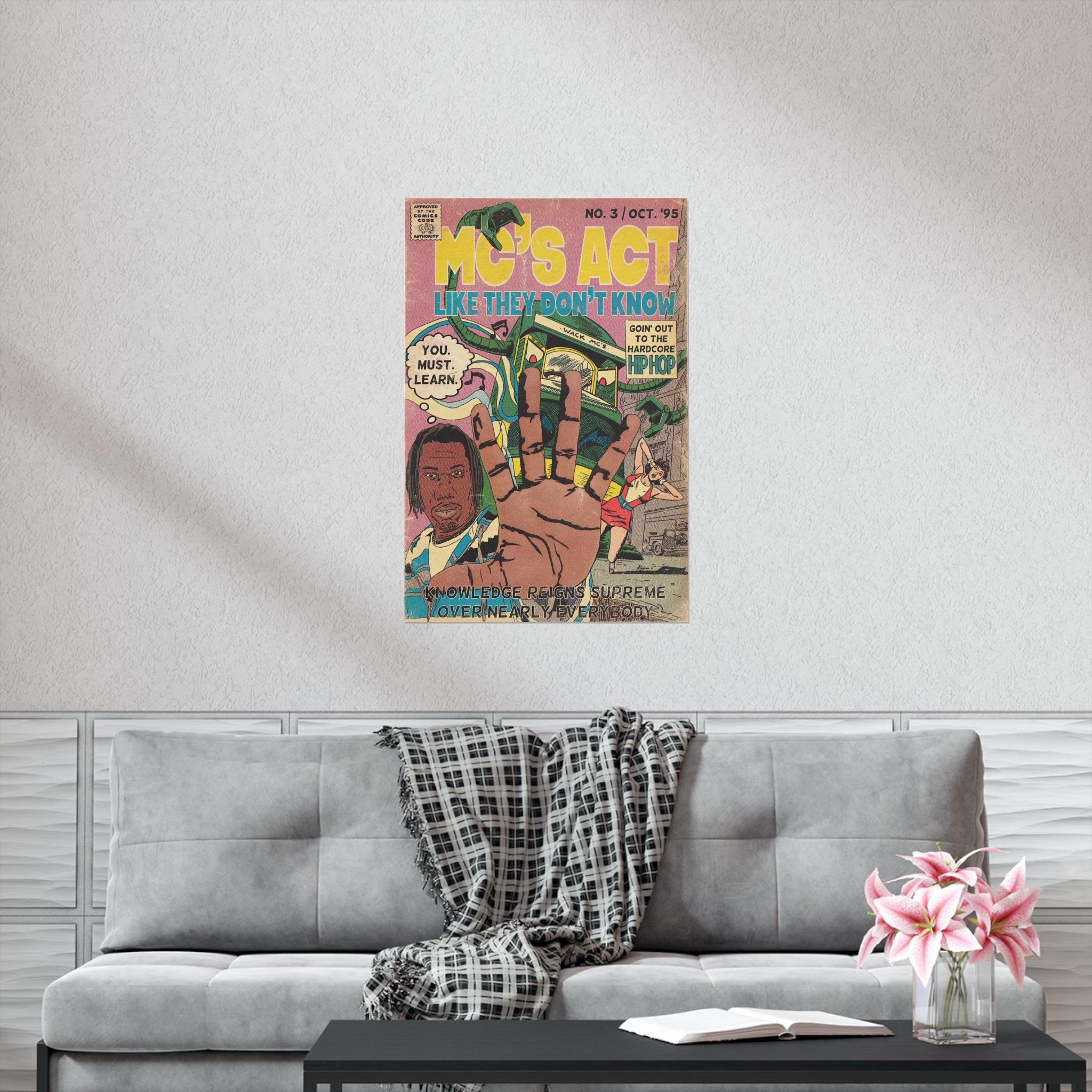 MC’s Act Like They Don’t Know - Vertical Matte Poster