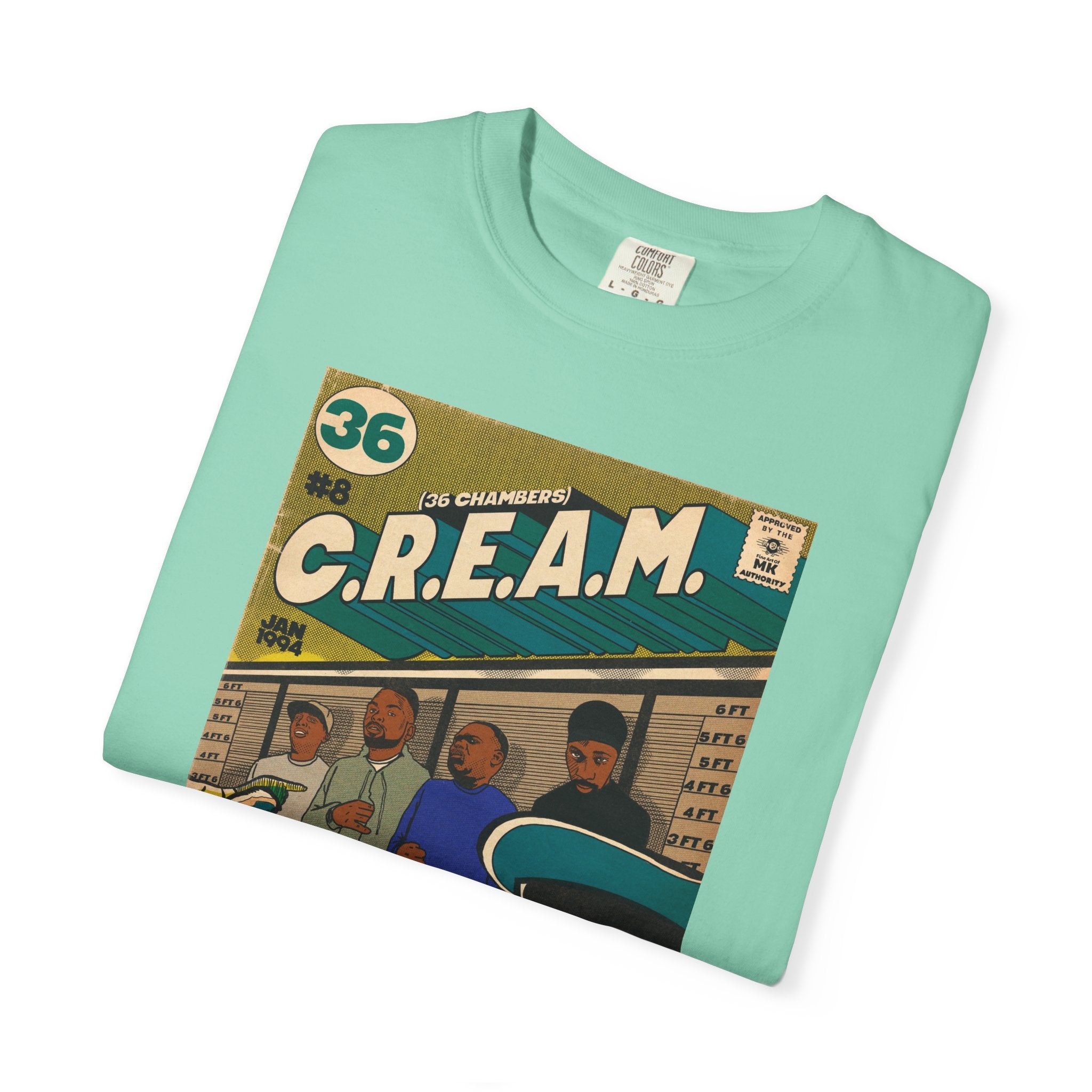 C.R.E.A.M - Unisex Comfort Colors T-shirt