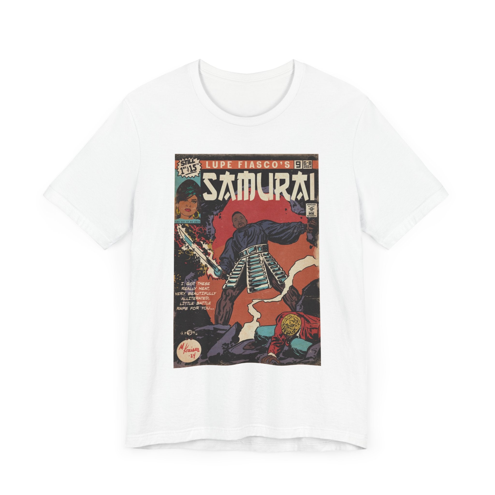 Samurai - Unisex Jersey Short Sleeve Tee